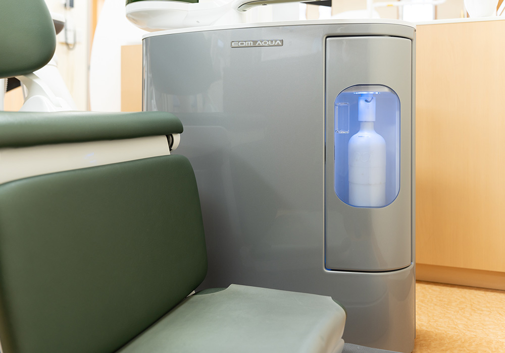 水洗浄機能付き診療台